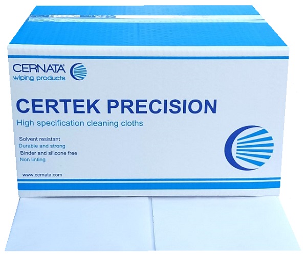 CERNATA CERTEK WHITE APERTURE 400 WIPES 30x38cm